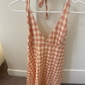 Zara halter mini dress size M